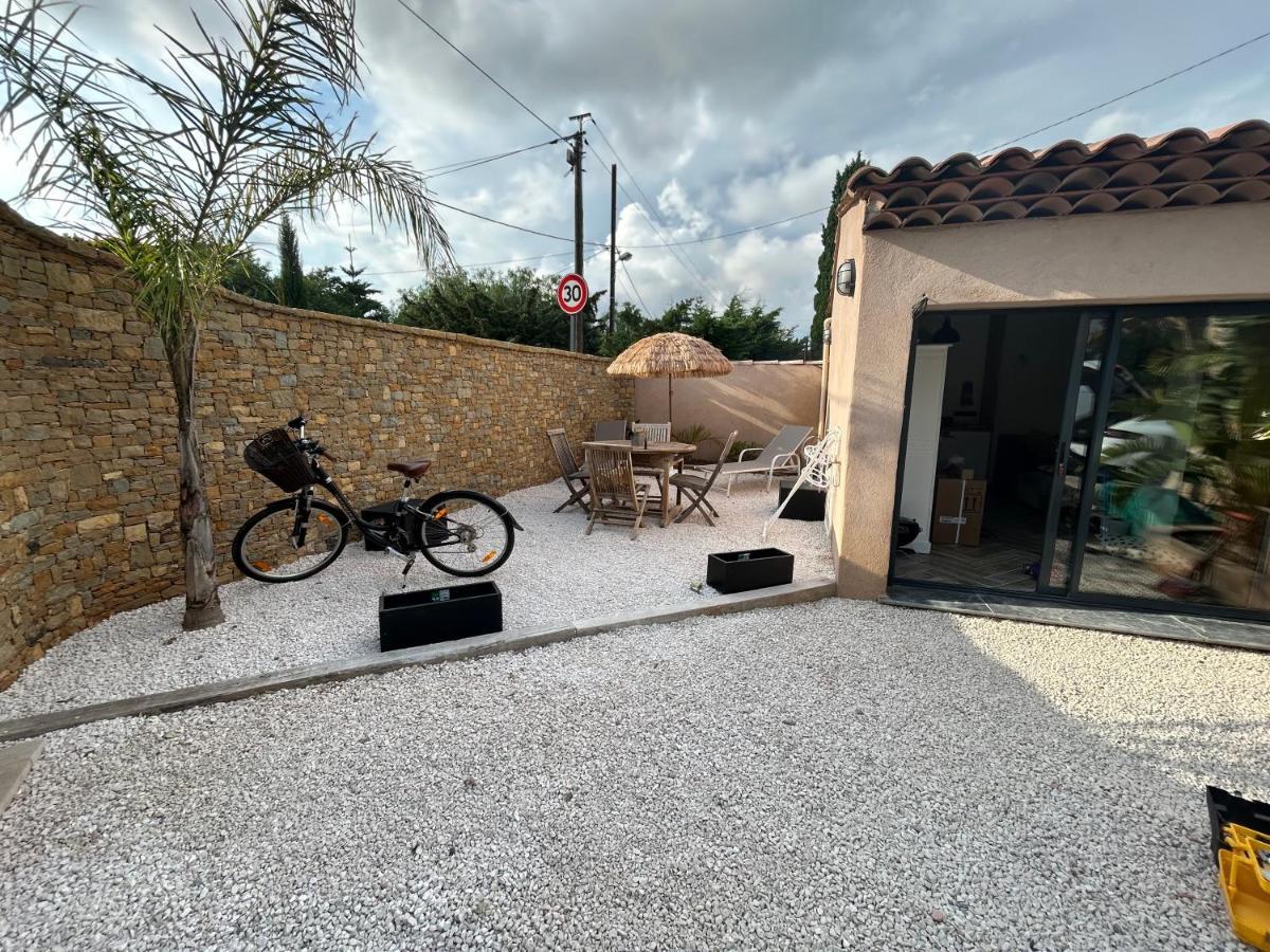 Charmant Studio Dans Villa - Jardin Privatif . La Seyne-sur-Mer Eksteriør billede